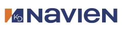 Navien Logo Featuring A Blue &Quot;Kd&Quot; In A Square With An Orange Corner, Followed By The Word &Quot;Navien&Quot; In Bold Blue Capital Letters.